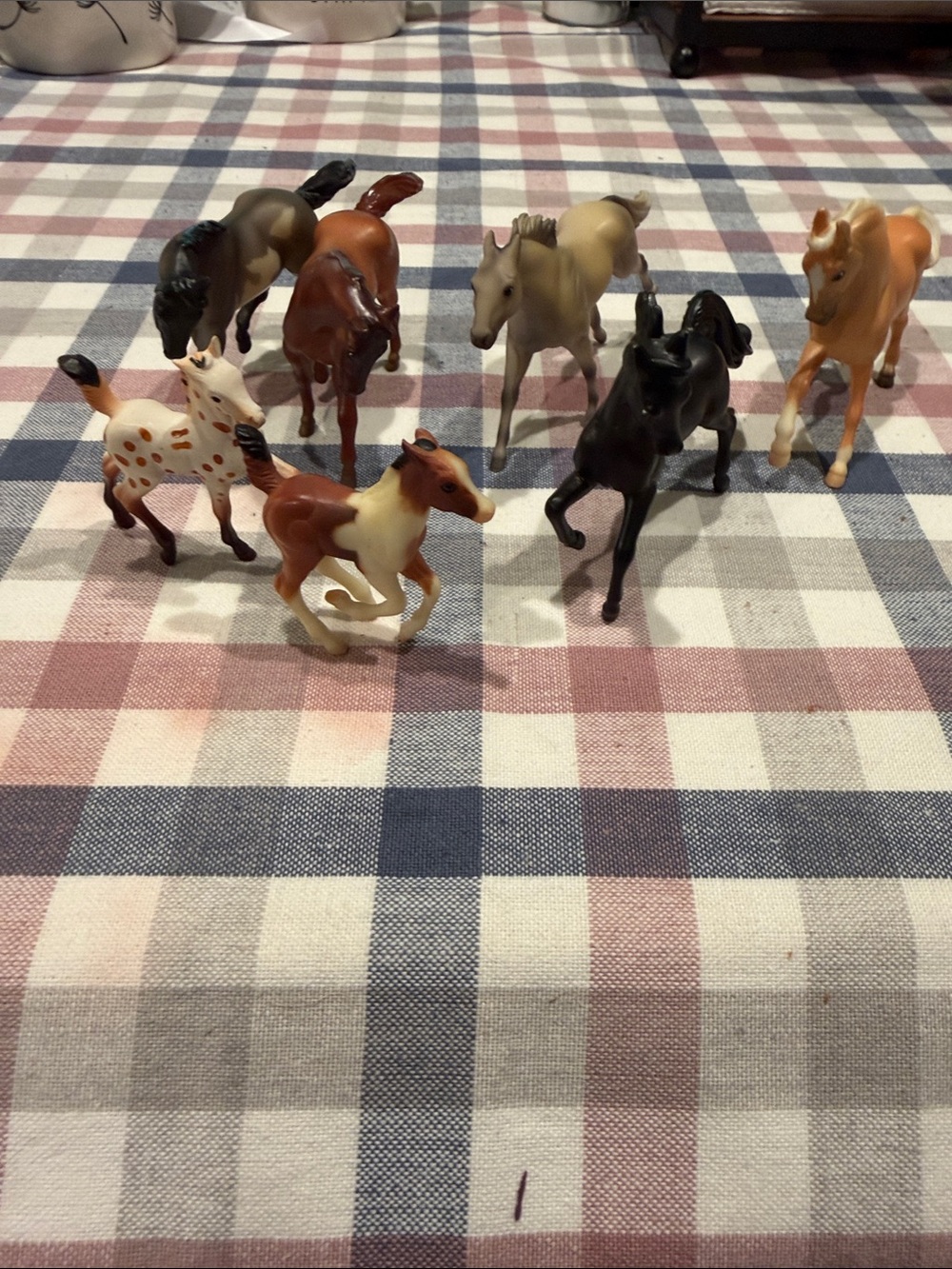 Collectible Breyer Toy Horses Bundle of 7- Assorted Colors